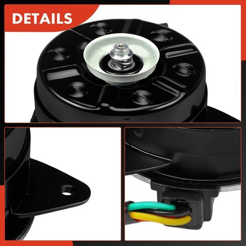 A-Premium Radiator Fan Motor Compatible with Mitsubishi Mirage 2014-2015 1.2L in Saudi Arabia