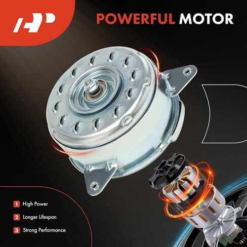 A-Premium Radiator Fan Motor Compatible with Mitsubishi Outlander 2014-2014/2017-2020, Outlander Sport 2013-2016 in Saudi Arabia