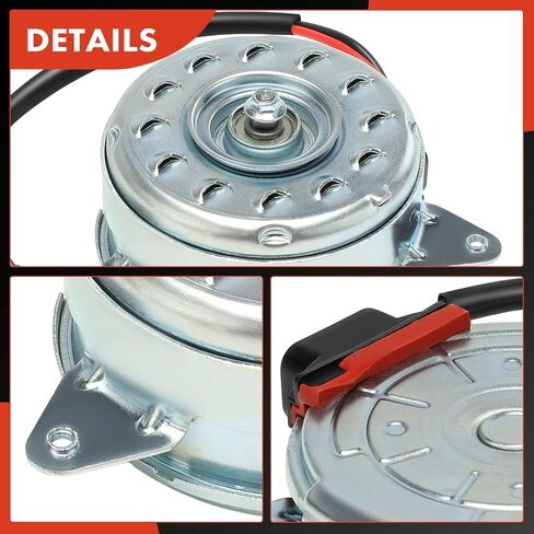 A-Premium Radiator Fan Motor Compatible with Mitsubishi Outlander 2014-2014/2017-2020, Outlander Sport 2013-2016 in Saudi Arabia