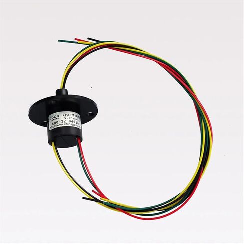 Slip ring collector ring electric slip ring electric carbon rotating joint 4wire 5A current in Saudi Arabia