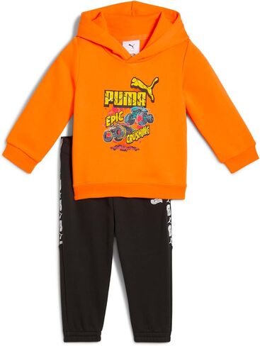 Puma Usisex Baby Hot Wheels Minicats Sweatshirt & Pants مجموعة in Saudi Arabia