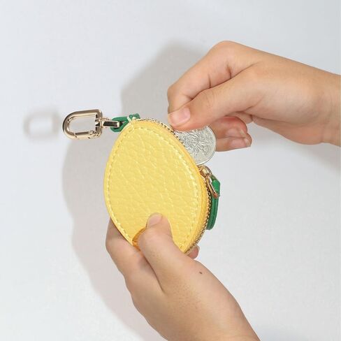 الفراولة الليمون فاكهة سحر التفاح البرتقالي على شكل جلود كيس عملة عملة كيس مفتاح لطيف حقيبة صغيرة للبنات النساء in Kuwait
