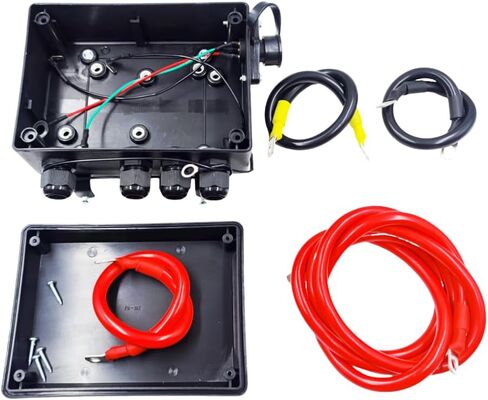 12V 500A ترحيل ملوطي للملف اللولبي مع مربع تحكم مسبق و 500A لملفات ألعاب مركبة لـ ATV UTV SUV Jeep 4x4 مركبات 12 فولت in Saudi Arabia