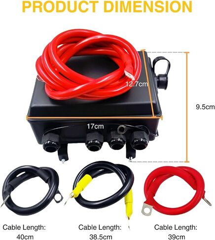 12V 500A ترحيل ملوطي للملف اللولبي مع مربع تحكم مسبق و 500A لملفات ألعاب مركبة لـ ATV UTV SUV Jeep 4x4 مركبات 12 فولت in Saudi Arabia