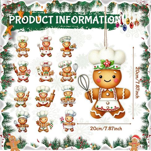Soaoo 36 Pcs Christmas Tree Lollipop Candy Decor Outdoor Double Sided Lawn Decorations Hanging Christmas Plastic Crafts Peppermint Candy Themed Ornaments for Xmas Holiday Office Home Yard Porch in Saudi Arabia