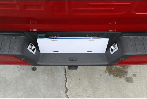 Chrome Rear License Plate Light Lamp Cover Trim Frame 21+ Exterior for Ford for F150 2021-2023 CRLPLLCTFFFF2E in Saudi Arabia