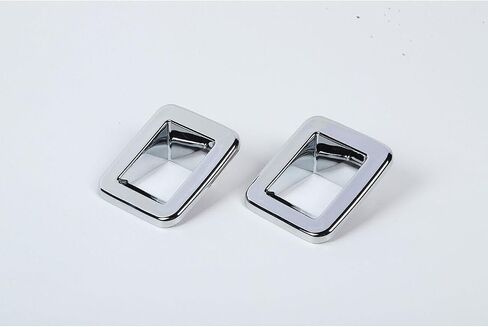Chrome Rear License Plate Light Lamp Cover Trim Frame 21+ Exterior for Ford for F150 2021-2023 CRLPLLCTFFFF2E in Saudi Arabia