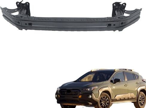 Black Front Bumper Reinforcement Impact Bar Single Hole Replacement for Crosstrek Wilderness 2024 57711FN06A9P in Saudi Arabia