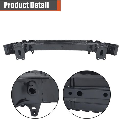Black Front Bumper Reinforcement Impact Bar Single Hole Replacement for Crosstrek Wilderness 2024 57711FN06A9P in Saudi Arabia