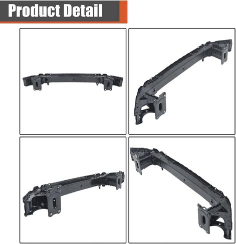 Black Front Bumper Reinforcement Impact Bar Single Hole Replacement for Crosstrek Wilderness 2024 57711FN06A9P in Saudi Arabia