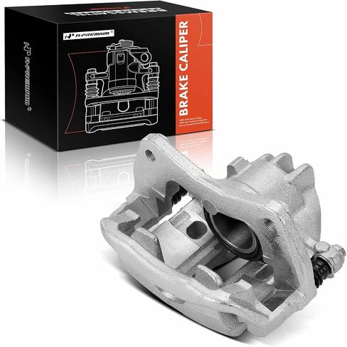 مجموعة الفرجار الفرامل قرص A-premium مع قوس متوافق مع Volvo V40 2000-2004 ، S40 2000-2004 1.9L-السائق الأيسر الأمامي in Kuwait