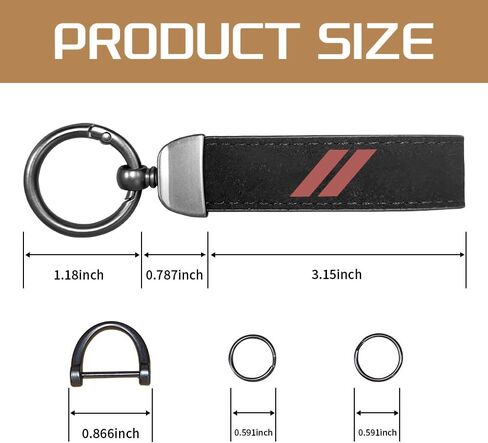 uuakarin Suede Leather Keychain Compatible for Pendant Accessories Key Chain in Saudi Arabia