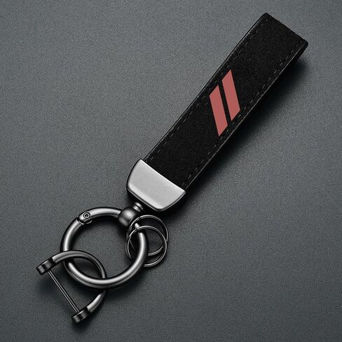 uuakarin Suede Leather Keychain Compatible for Pendant Accessories Key Chain in Saudi Arabia