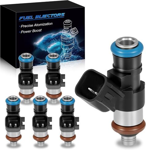 0280158091 Upgraded Fuel Injectors For:-Ford Edge Fusion Flex Taurus X Taurus For:-Lincoln MKX MKZ MKT MKS For:-Mazda CX-9 For:-Mercury Sable 3.5L 3.7L 07-15 (6PCS) in Saudi Arabia