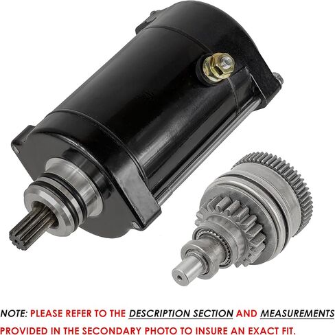 Caltric Starter و Drive Bendix متوافق مع Kawasaki 1100 JT1100 STX STX D.I. 1997-2003 Jetski in Kuwait