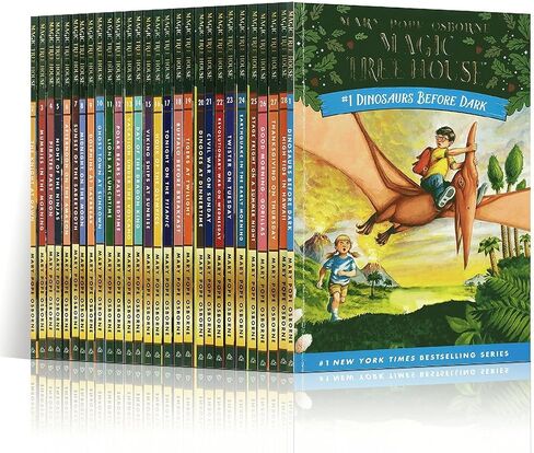 Magic Tree House كتب مكتبة للكتب 1-28 مجموعة المربع النهائي من 28 كتابًا 1-28 كتب in Saudi Arabia