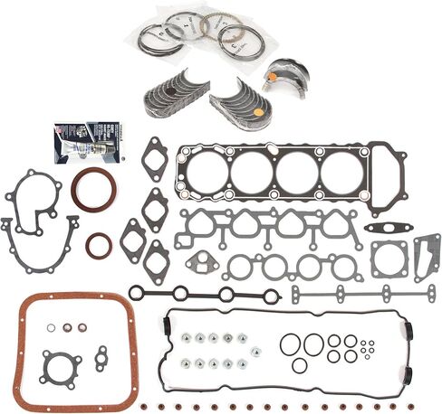 MA-4216958210-3 Full Gasket Set Bearings Rings Compatible With/For 98-01 Nissan Altima 2.4 DOHC KA24DE in Saudi Arabia