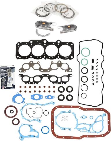 MA-4216957879-4 Full Gasket Set Bearings Rings Compatible With/For 98-01 Toyota Solara Camry 5SFE in Saudi Arabia