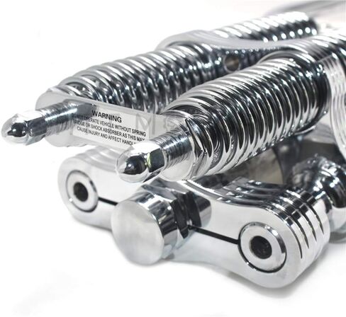 HTTMT SF001-II- Compatible with 22" Stock Chrome Narrow Glide Springer Front End w/Axle Kit H-D Chopper Arched in Saudi Arabia