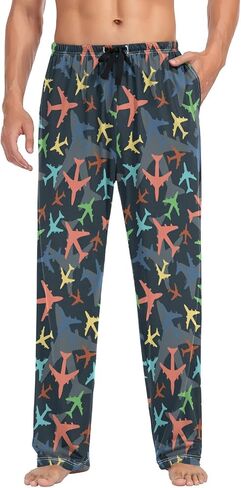 Aslsiy Men's Pajama Bottoms Soft Mens Pajama Pants PJ Lounge Pants in Kuwait