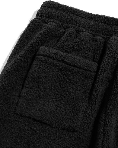 Zaful Mens Plush Fleece Pajama Pants Winter Dozy Flannel Feet Brouser with Microfleece Soft Sleep Lounge in Saudi Arabia