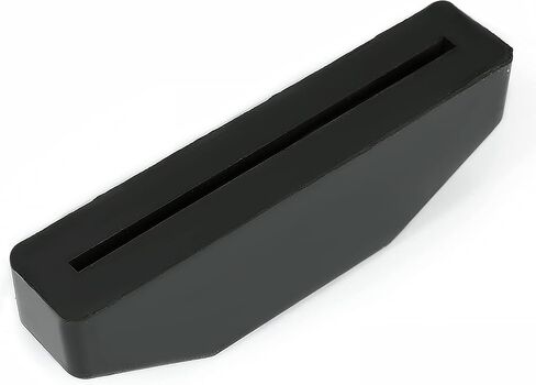 KUAFU Transmission Crossmember Mount Bracket & Insulator Compatible with 1964-1972 Pontiac GTO Lemans Skylark Monte Carlo Steel Pair Black & Silvery in Saudi Arabia