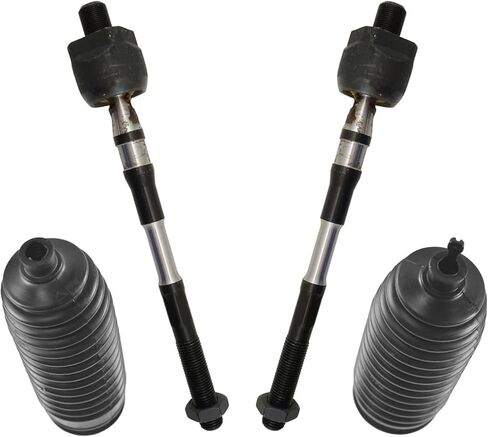 TRQ Front Inner Outer Tie Rod End Drag Link Adjusters Steering Kit Set 6pc 4WD Compatible with 2006-2008 Dodge Ram 1500 2003-2010 Ram 2500 Ram 3500 2011-2013 Ram 2500 3500 in Saudi Arabia