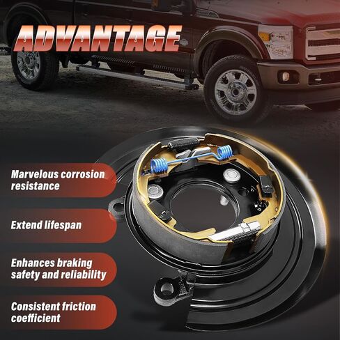 926266 تجميع لوحة دعم فرامل الاحتياط على جانب الركاب المحملة ، مناسبة لفورد F-250 Super Duty 2011-2012 | Fit for Ford F-350 Super Duty 2011-2012 ، OE 926-266 ، BC3Z2209A ، BC3Z2209D in Saudi Arabia