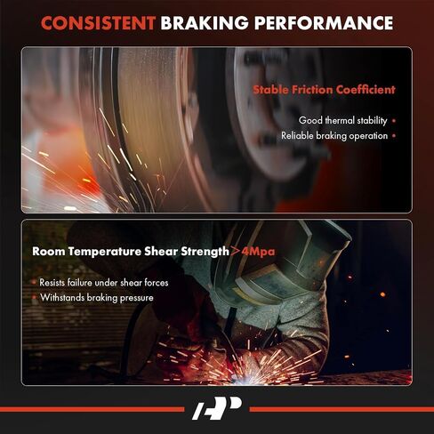 A-Premium الخلفية المحملة ببناء الفرامل لوحية مجموعة متوافقة مع Dodge ، RAM Models-2500 3500 2011 ، RAM 2500 RAM 3500 2009-2010 in Kuwait