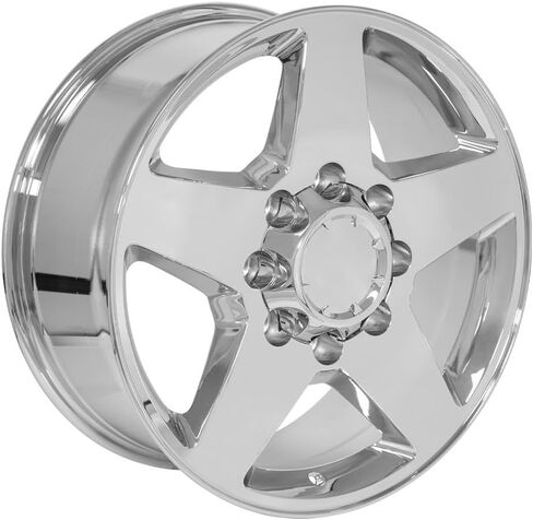 OE Wheels CV91 20 Inch Rims Fit Silverado 2500/3500 Style 8x180 20x8.5 Chrome - Hollander 5503 (Set of 4) in Saudi Arabia