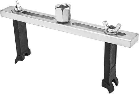 HZEL Car Fuel Pump Removal Tool, Adjustable Vehicle Fuel Pump Lock Ring Repair Tool with 3/8" to 1/2" Drive, Automotive Fuel Tank Lid Cover Wrench Remove Spanner Accessories, Universal Fit in Kuwait