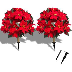 24.5 بوصة أشجار كرة ملصقة الاصطناعية ، مجموعة من 4 شجيرات شجيرة مزيفة مع ارتفاع أرضي ، ديكور مقاوم للأشعة فوق البنفسجية في الحديقة الخارجية ، الفناء ، الشرفة الأمامية ، والاستخدام الداخلي in Kuwait