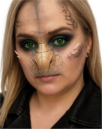 Libima Halloween Snake Nose Stthetic Set Halloween Assume Latex Snake Costume Associory Latex Proomthetic with Glue in Saudi Arabia