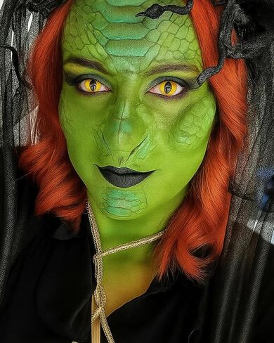 Libima Halloween Snake Nose Stthetic Set Halloween Assume Latex Snake Costume Associory Latex Proomthetic with Glue in Saudi Arabia