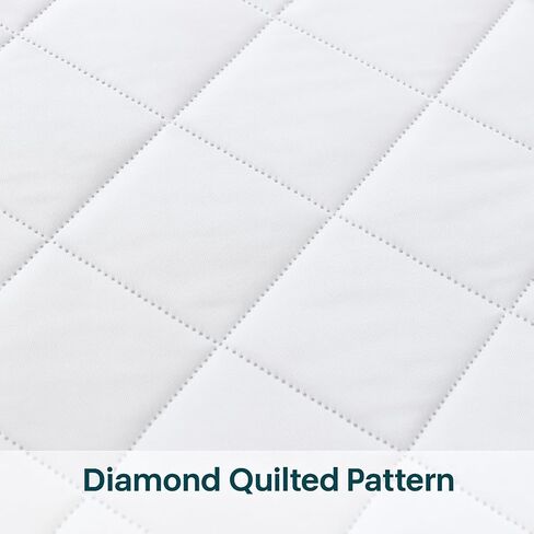 extredpads القابلة للغسل كوين حجم 60 '× 80' - وسادات سرير السلس المقاومة للماء مع الأشرطة - واقي مرتبة الامتصاص الثقيل القابل لإعادة الاستخدام للبالغين ، والأطفال ، والمسنين والحيوانات الأليفة ، والوسادات المدونة. in Kuwait