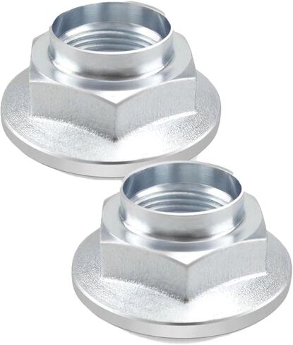 2PCS CV AXLE NUT FIT لـ Subaru Forester 2006-2025 Outback Legacy 2000-2025 Impreza 2004-2025 Crosstrek BRZ 2013-2025 WRX 2015-2025 Ascent 2019-2025 STI 2015-2021 ، Axel Spindle Nut استبدال 902170049 in Kuwait