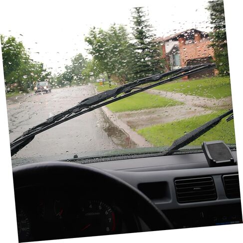 10Pcs Car Rubber Strips Wiper Blades Refills for Frameless Wipers Easy Installation Durable Noise Performance for Visibility in Kuwait
