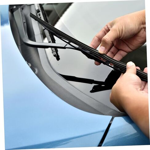 10Pcs Car Rubber Strips Wiper Blades Refills for Frameless Wipers Easy Installation Durable Noise Performance for Visibility in Kuwait