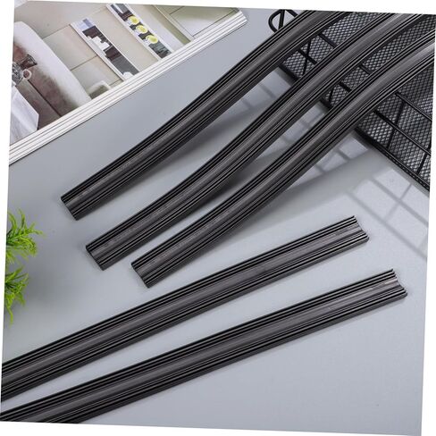 10Pcs Car Rubber Strips Wiper Blades Refills for Frameless Wipers Easy Installation Durable Noise Performance for Visibility in Kuwait
