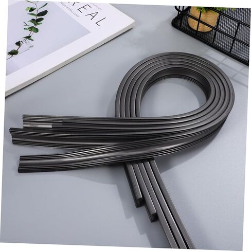 10Pcs Car Rubber Strips Wiper Blades Refills for Frameless Wipers Easy Installation Durable Noise Performance for Visibility in Kuwait