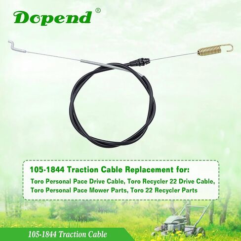 946-05098C خنق الخانق كابل خنق الشبل Cadet XT1 Throttle Cable Assembly ، يحل محل Cub Cadet Throttle Cable 954-05098A ، 954-05098B ، 754-05098A in Kuwait