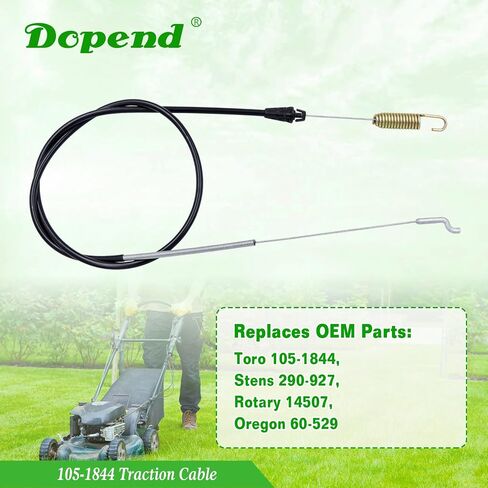 946-05098C خنق الخانق كابل خنق الشبل Cadet XT1 Throttle Cable Assembly ، يحل محل Cub Cadet Throttle Cable 954-05098A ، 954-05098B ، 754-05098A in Kuwait