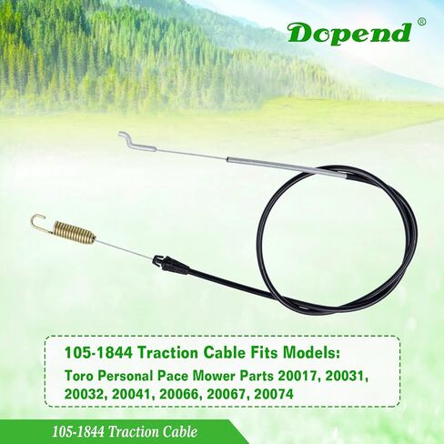 946-05098C خنق الخانق كابل خنق الشبل Cadet XT1 Throttle Cable Assembly ، يحل محل Cub Cadet Throttle Cable 954-05098A ، 954-05098B ، 754-05098A in Kuwait