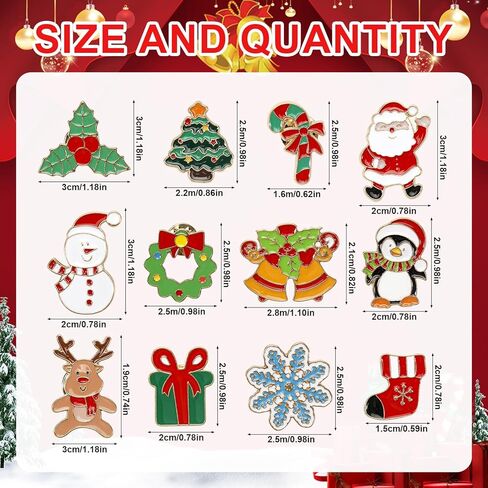 مينا العطلات دبوس دبابيس الطية الصجر هدية للنساء الرجال حقيبة الظهر الظهر سترة ديكور الملابس in Kuwait