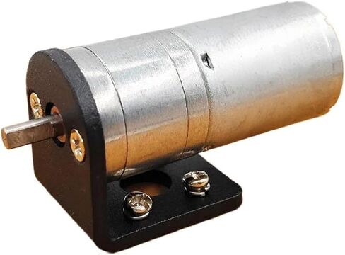 JGA25-370 مجهود Motor DC Motor Electric Gear Motor High Torque Bracket 30RPM 6V in Saudi Arabia