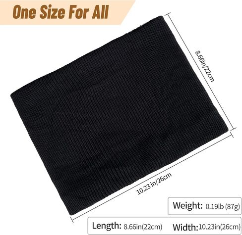 3 Pack Neck Warmer Gaiters for Men Women Windproof Warm Thermal Fleece Face Ski Mask Winter Scarf for Cold Weather in Kuwait