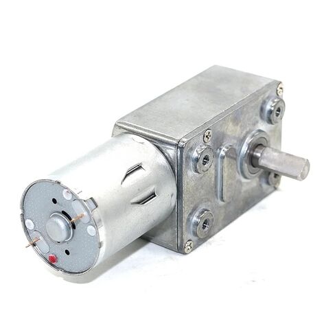 4632-370 محرك تقليل تروس الدودة مع محرك عمود صلب قفل ذاتي 100 دورة في الدقيقة 6 فولت in Kuwait