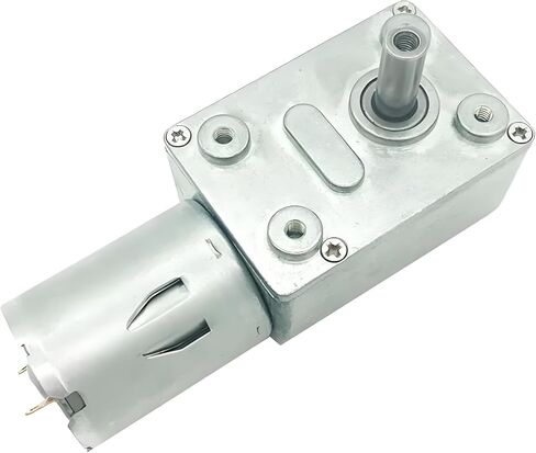 JGY370 WORM GEAR MOTOR مخفض العزم العزم العزم العزم الكهربائي القفل العسكري العسكري لآلة الأتمتة 30 دورة في الدقيقة 24 فولت in Saudi Arabia