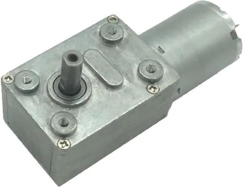 JGY370 WORM GEAR MOTOR مخفض العزم العزم العزم العزم الكهربائي القفل العسكري العسكري لآلة الأتمتة 30 دورة في الدقيقة 24 فولت in Saudi Arabia