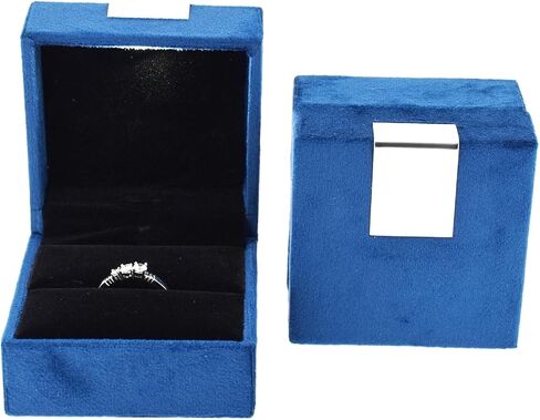 Jewellery with LED Light for Ring (Blue Velvet) (2.75x2.75) in Saudi Arabia
